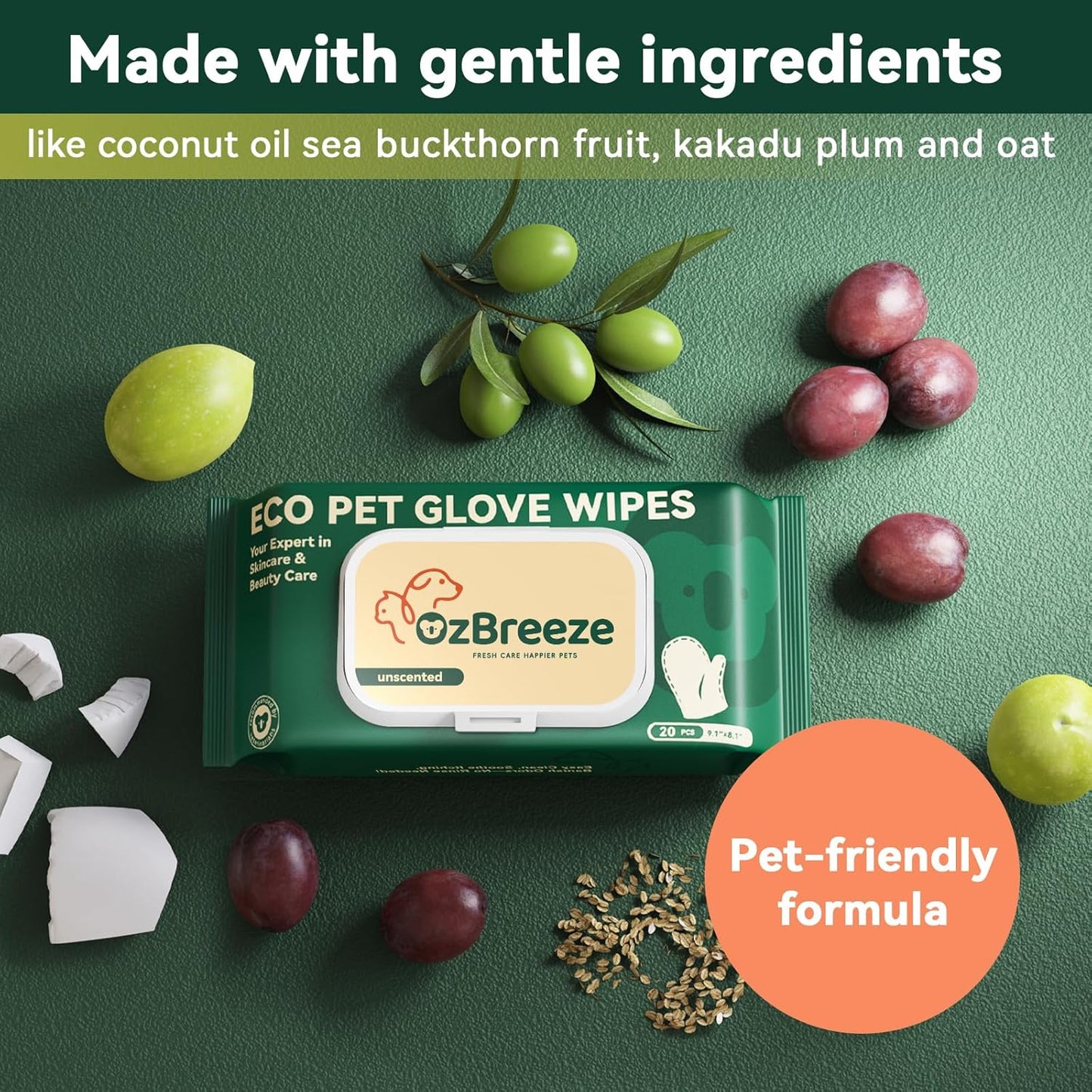 ECO PET Glove Wipes& Eye Cleaning Wipes