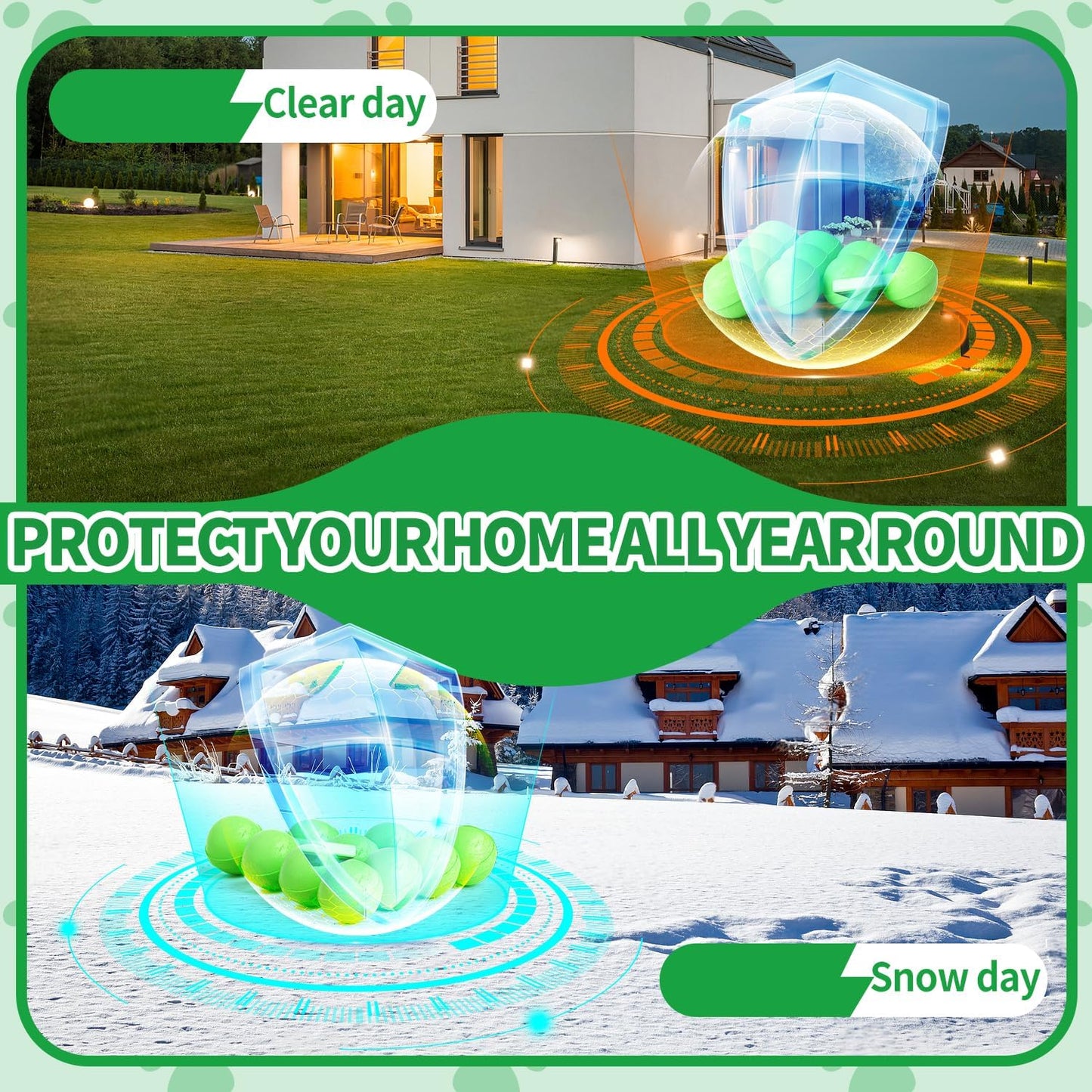 Ponal Cat Repellent Outdoor, Natural Peppermint Oil Cat Deterrent Outdoor Indoor, Keep Cats Off Lawn, Yard, Garden, Mulch & Flower Permanently Against Scratch and Chew, Keep Cats Away, 10 Pack