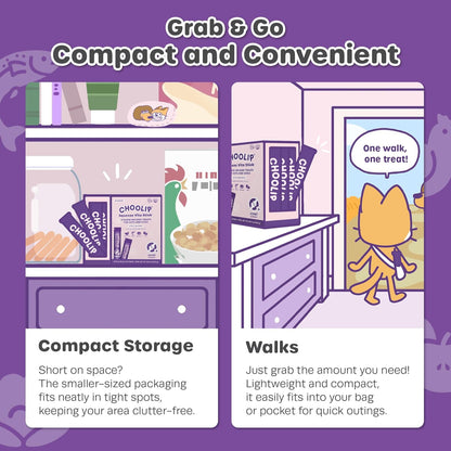 Choolip Bundle | 20pc Jumbo Squeeze Vita Sticks with Essential multivitamins + 49 Joint Support Squeeze Vita Sticks with Essential multivitamins [Both Products are for Cats & Dogs of All Life Stages]