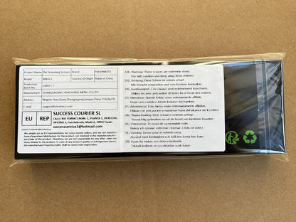 HASHIMOTO Dog Grooming Scissors, Curved Scissors for Dog Grooming, 6.5 inch, 30 Degree of Curved Blade,Light Weight, Pet Shears for Trimming Face and Paws.