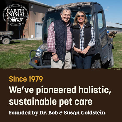 Earth Animal No Hide Stix - Long Lasting Rawhide Free Small Dog Chews Sticks, Peanut Butter - 40 Count Extra Value Pack