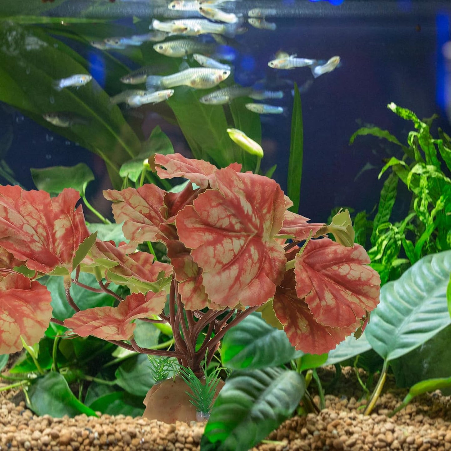 Reptile Tank Plants Decor Artificial Climbing Vines Simulation Plant Ornament for Terrarium Habitat Greenery for Lizards and Amphibians