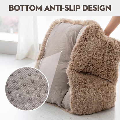 Mewoo Dog Couch, Small Dog Bed with Removable Washable Cover, Cute Cat Couch for Pets, Cat Beds for Indoor Cats with Anti-Slip Bottom (Brown)