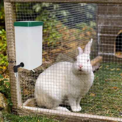 1 Set Heated Rabbit Water Bottle, 1L No Drip Heated Water Bottle for Rabbits, USB Powered Automatic Drinking Equipment for Hamster Guinea Pigs Birds Rabbit Bunny Dispenser
