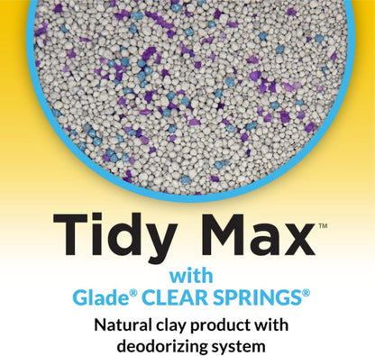 Purina Tidy Cats Clumping Cat Litter, Tidy Max Instant Action Multi Cat Litter - 38 lb. Box