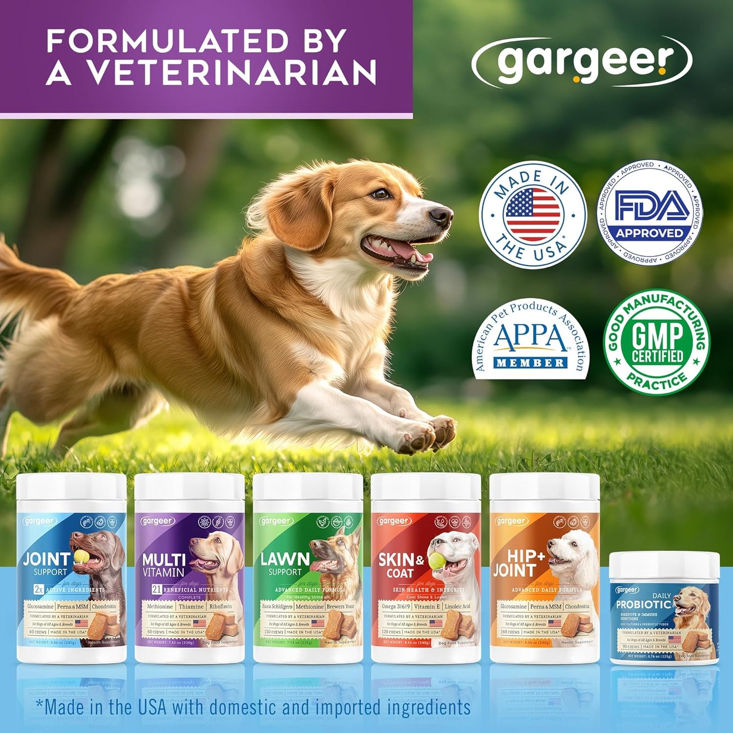 Dog Multivitamin 21-in-1 Chews for Dogs. Rich with Fatty Acids & Antioxidants. Supports Healthy Gut, Mobility & Immune System. for Seniors and Puppies – 60 Soft Chews, Made in The USA, Enjoy!
