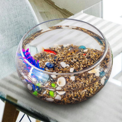 2 lbs Aquarium Gravel, 2-4mm Fish Tank Gravel, Succulent Cactus Pea Gravel for Indoor Plants, River Rocks for Gardening, Flower Pots, Vase Fillers, Garden Landscaping