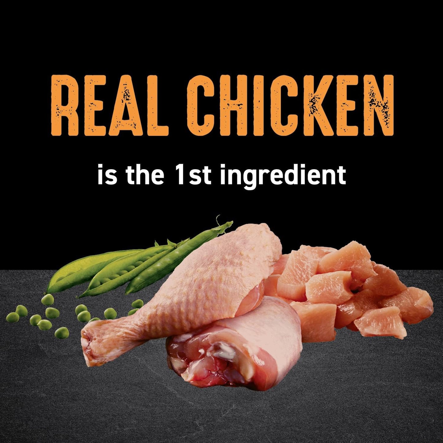 CRAVE Grain Free Adult High Protein Natural Dry Cat Food with Protein from Chicken, 10 lb. Bag