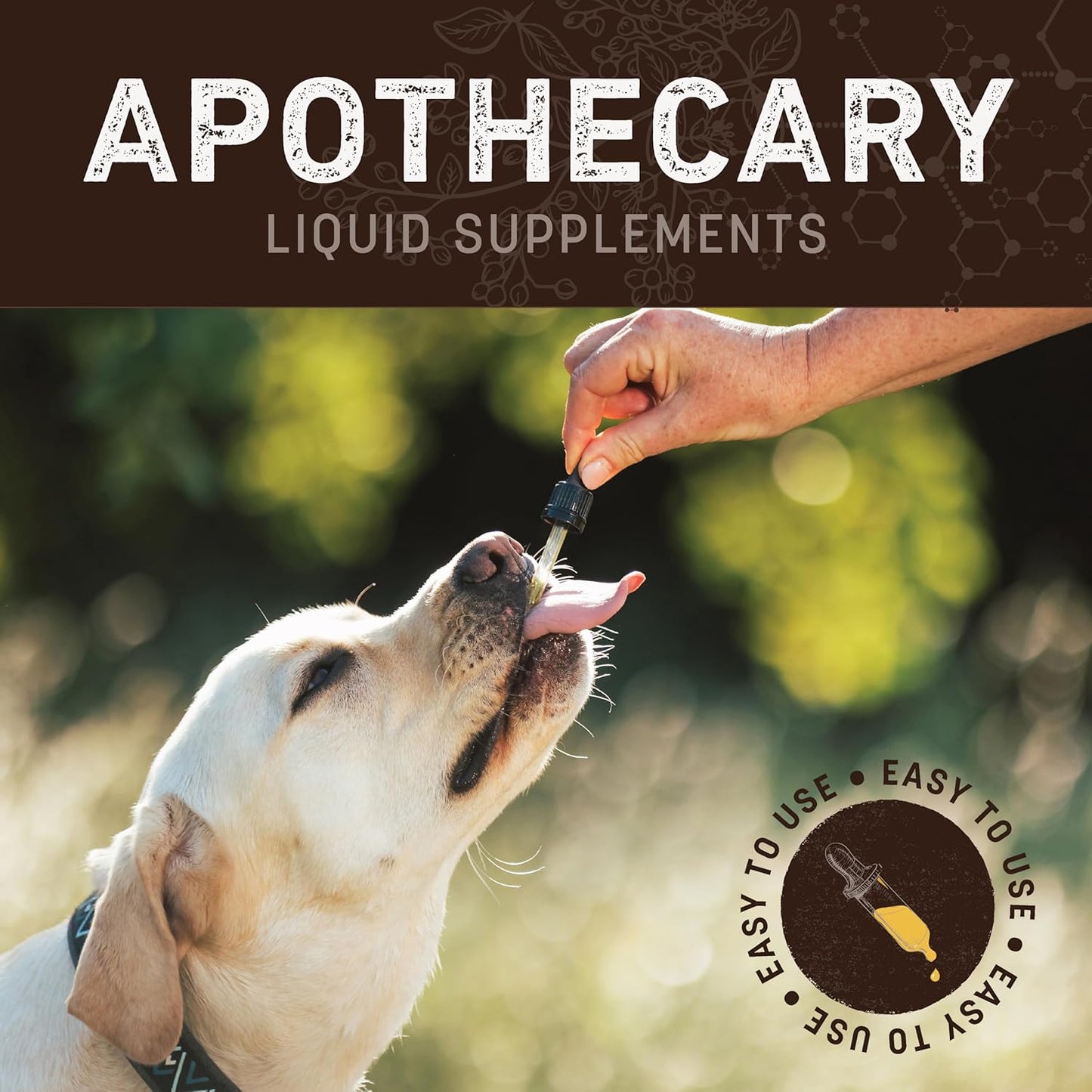 Earth Animal Apothecary Liquid Supplement - Urinary & Kidney Relief Herbal Remedies for Dogs & Cats - 2 fl oz