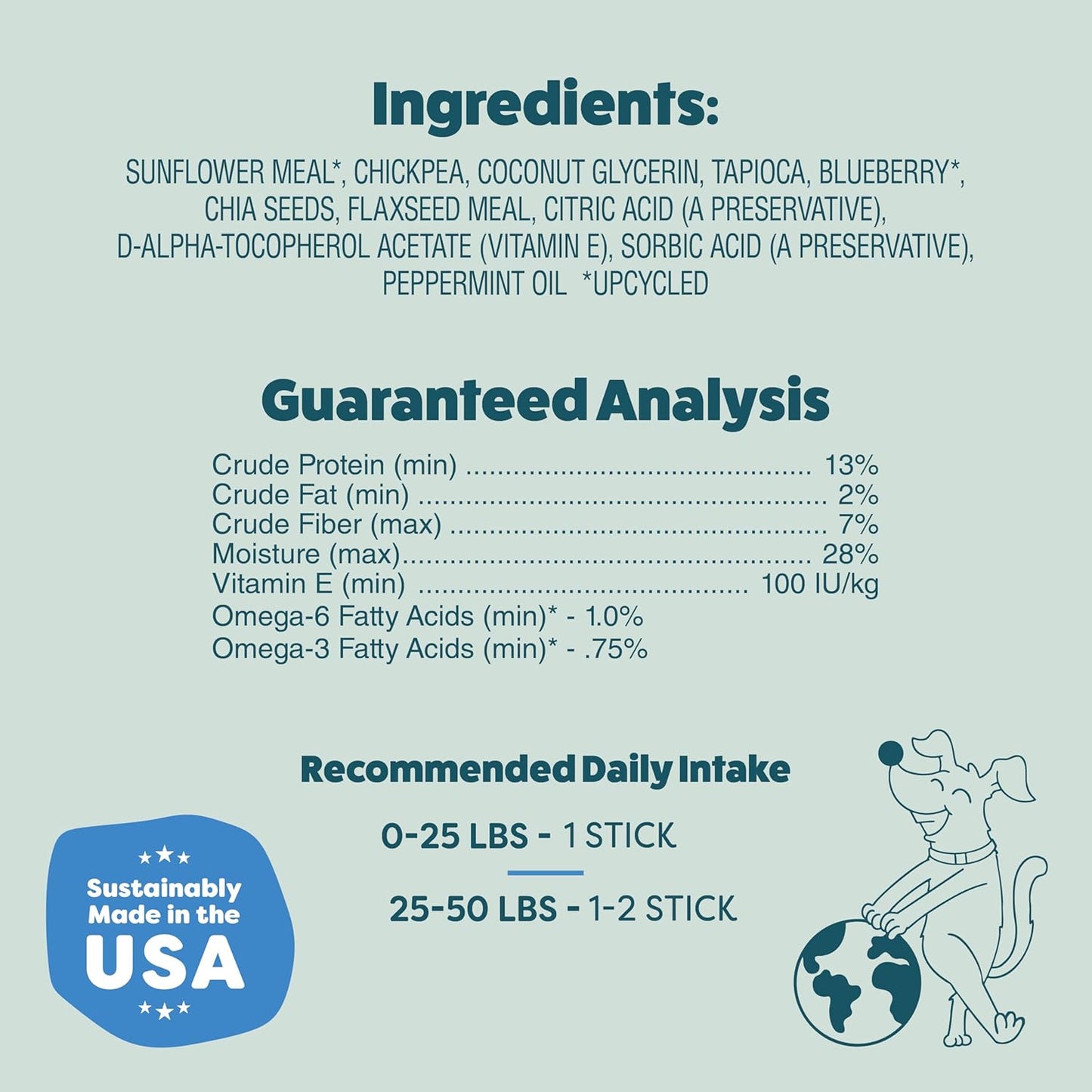 Shameless Pets Toothberry Dental Mini Chews for Dogs – Natural Dog Dental Sticks for Fresh Breath, Teeth Cleaning & Removes Tartar, Grain-Free Dog Treats, No Corn or Soy