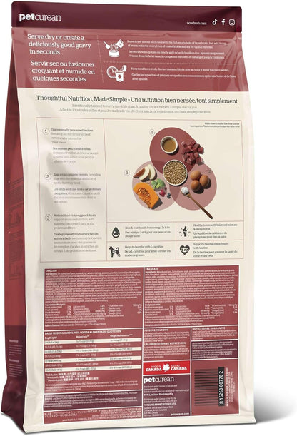 Now Fresh Good Gravy Premium Dry Senior Dog Food with Grass-Fed Beef & Ancient Grains, Healthy Kibble Coated in Bone Broth – Just Add Water to Moisten, Made with Real Red Meat, 3.5 lb Bag