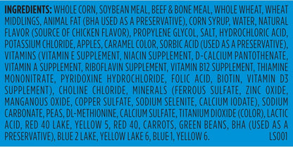 Kibbles 'n Bits Bistro Dry Dog Food, Oven Roasted Beef, Spring Vegetable & Apple Flavors for Adult Dogs, 3.5 lb. Bag (Pack of 4)