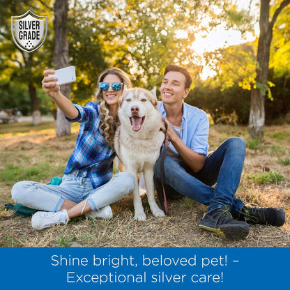 SILVER GRADE Wound Spray Hot Spot Treatment for Dogs, Cats, Pets – Better Use with a Dog Cone – Help with Itching, Irritation, Scratches, Rashes, Bites – Safe Composition – 3 Oz