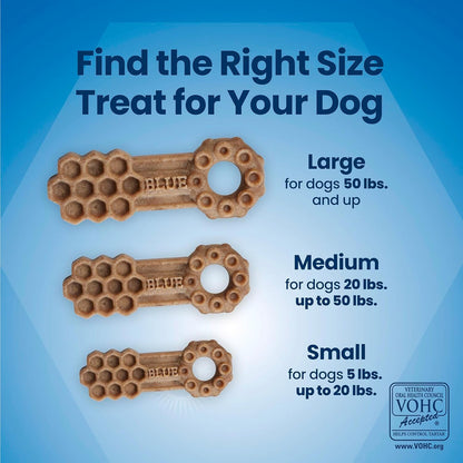 Blue Buffalo Dental Chews Small Natural Dog Treats, Chicken & Spearmint 11.3-oz Bag (28 Count)