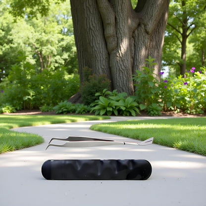 Silver 2 in 1 Tick Removal Tool for Pets,Stainless Steel Professional Tick Tweezers Ticks Remover for Dogs, Cats and Humans,Flea and Tick Control,Tick Remover Tools