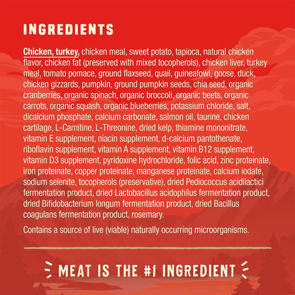 Stella & Chewy's Wild Red Dry Dog Food Raw Coated High Protein Grain & Legume Free Puppy Prairie Recipe, 3.5 lb. Bag