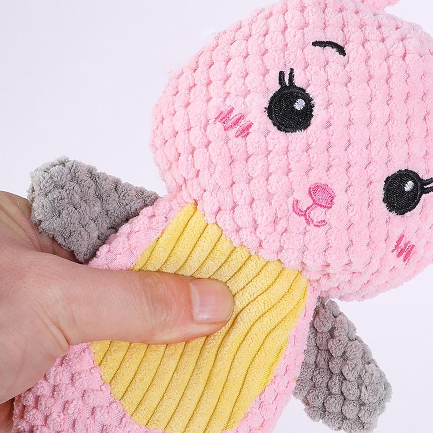 Indoor Dog Plush Chew Toys,Stuffed Chew Toy for Dogs,Animal Chew Toys,Plush Squeaky Toys,Cute Interactive Toys s