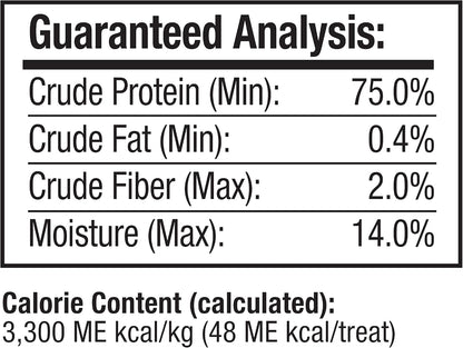 Good'n'Fun Triple Flavor Chips for All Dogs, Treat your Dog to a Premium Chicken and Beef Hide Chew, 4 oz