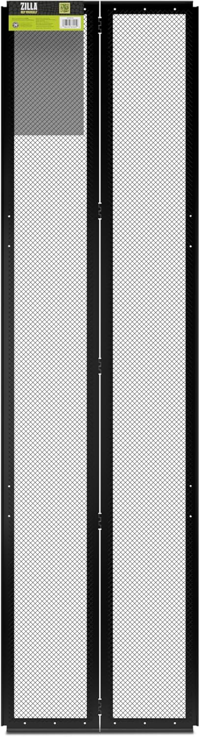Zilla Fresh Air Screen Cover with Center Hinge, Secure and Durable Metal Mesh Cover for Reptile Terrariums, 48 x 13 inches