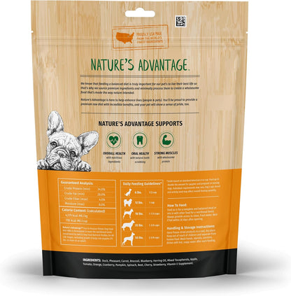Nature's Advantage Freeze-Dried Raw Duck & Pheasant Dinner Dog Food Mini Nibs, 14 oz | Grain Free, High Protein Nutrition
