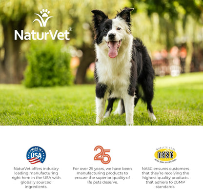 NaturVet VitaPet Adult Daily Vitamins Plus Breath Aid for Adult Dogs, 60 ct Soft Chews, Made in The USA with Globally Source Ingredients (Pack of 2)
