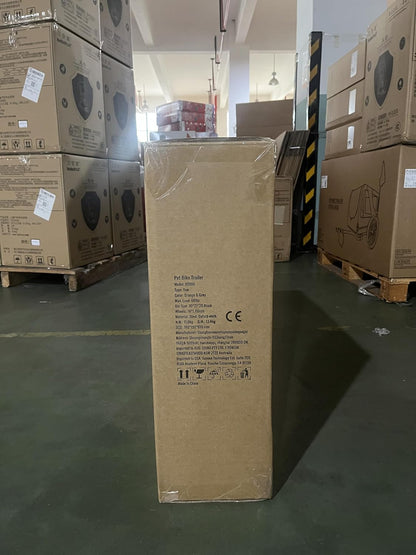 VEVOR Dog Bike Trailer, Supports up to 66 lbs, Pet Cart Bicycle Carrier for Small & Medium Dogs, Easy Folding Frame with Quick Release Wheel, Universal Bicycle Coupler, Reflector, Flag, Internal Leash