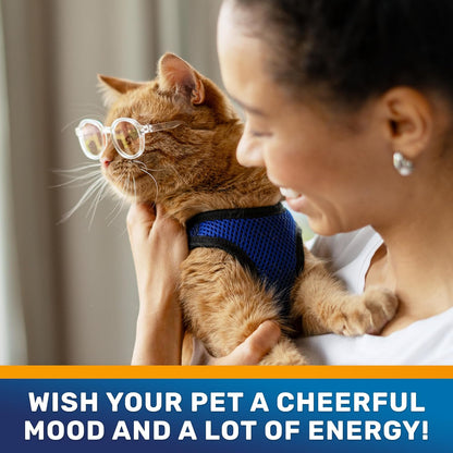 Liquid Probiotics for Dogs and Cats – 6 Billion CFU Pet Digestive Support – Dog Probiotics with Enzymes – Cat Probiotic Supplement – 2-oz Bottle