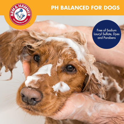 Arm & Hammer for Pets 2-in-1 Shampoo & Conditioner for Dogs, Value Size Bottle with Pump | Dog Shampoo & Conditioner in One | Cucumber Mint, 24 Ounce Bottle Dog Shampoo and Conditioner for All Dogs