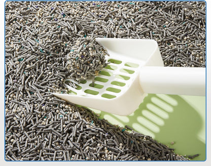 Vealind Cat Litter Fast Clumping Tofu Cats Litter, Flushable Ultra Absorbent 5 in 1 Dust-Free Flushable Odor Free Activiated Carbon Litter Pellets Unscented (2 PACK-16 Pounds)