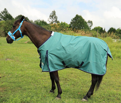 T TEKE Deluxe Turnout Horse Sheets, 1200D Waterproof and Breathable Horse Care Sheets with no Filling (51"-87" Including Miniature/foal Size)