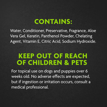 FURminator deTangling Leave-in Conditioner Spray, 8.5 Ounces, Lightly Scented, Gentle Ingredients Keep Coat and Skin Moisturized