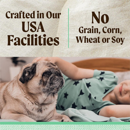 Merrick Lil’ Plates Premium Grain Free Senior Dry Dog Food For Small Dogs, Real Chicken, Sweet Potato Kibble - 4.0 lb. Bag