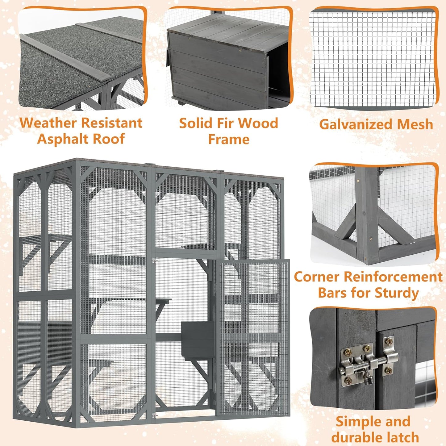 Catio Outdoor Cat Enclosure