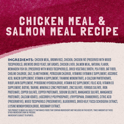 Natural Balance Original Ultra Dry Cat Food, Chicken Meal & Salmon Meal Recipe, 15 lbs.