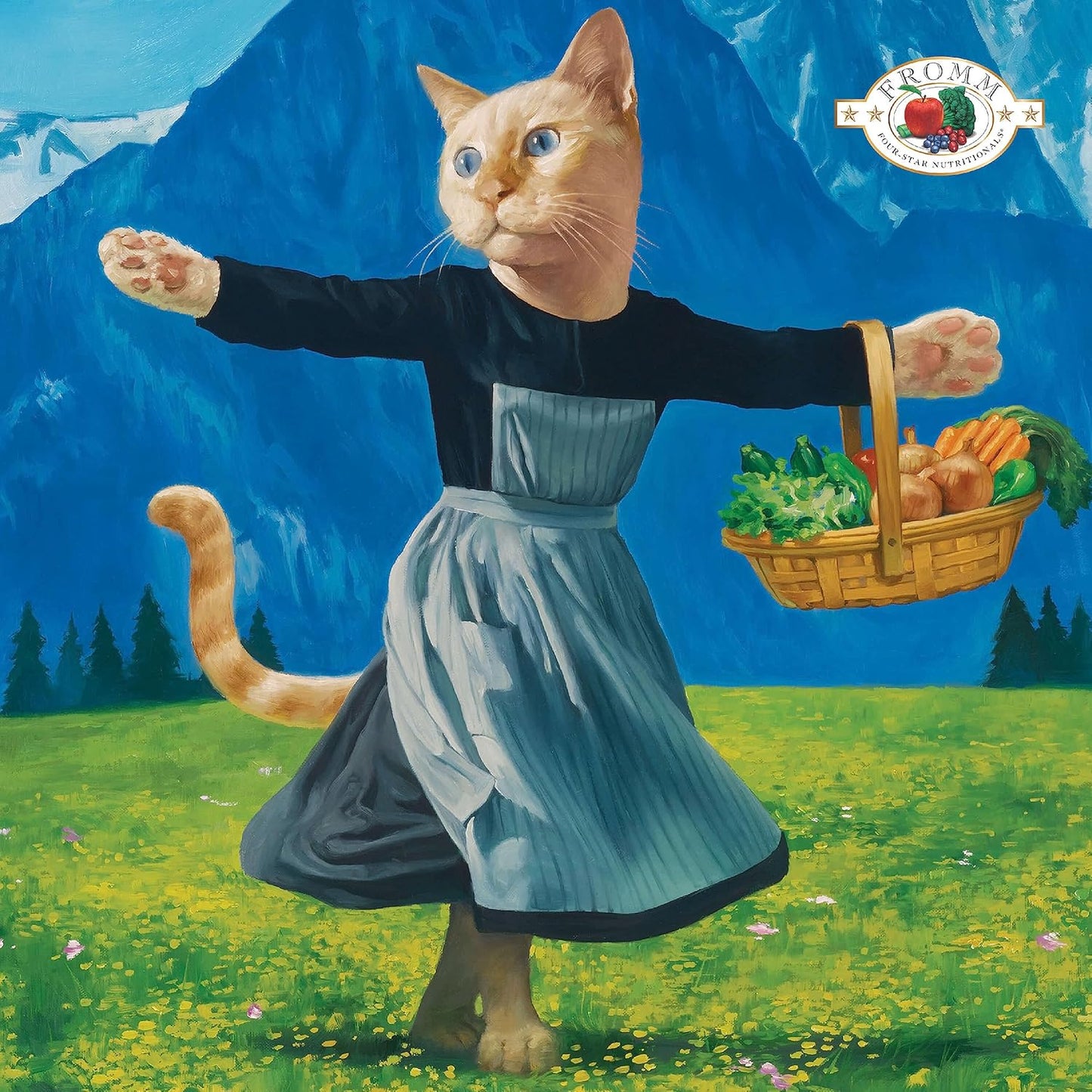 Fromm Four-Star Nutritionals Hasen Duckenpfeffer Cat Food - Premium Dry Cat Food - Rabbit Recipe - 4 lb