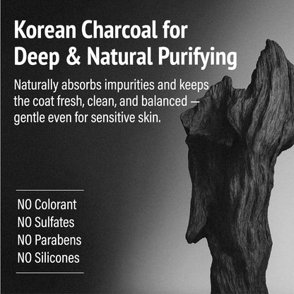 Vegan Dog Shampoo Bar Premium K-Beauty Inspired Gentle Dog Shampoo Bar for Sensitive Skin with Green Tea, Camellia Oil & Centella Asiatica, Elegantly Scented (Silent Grove)