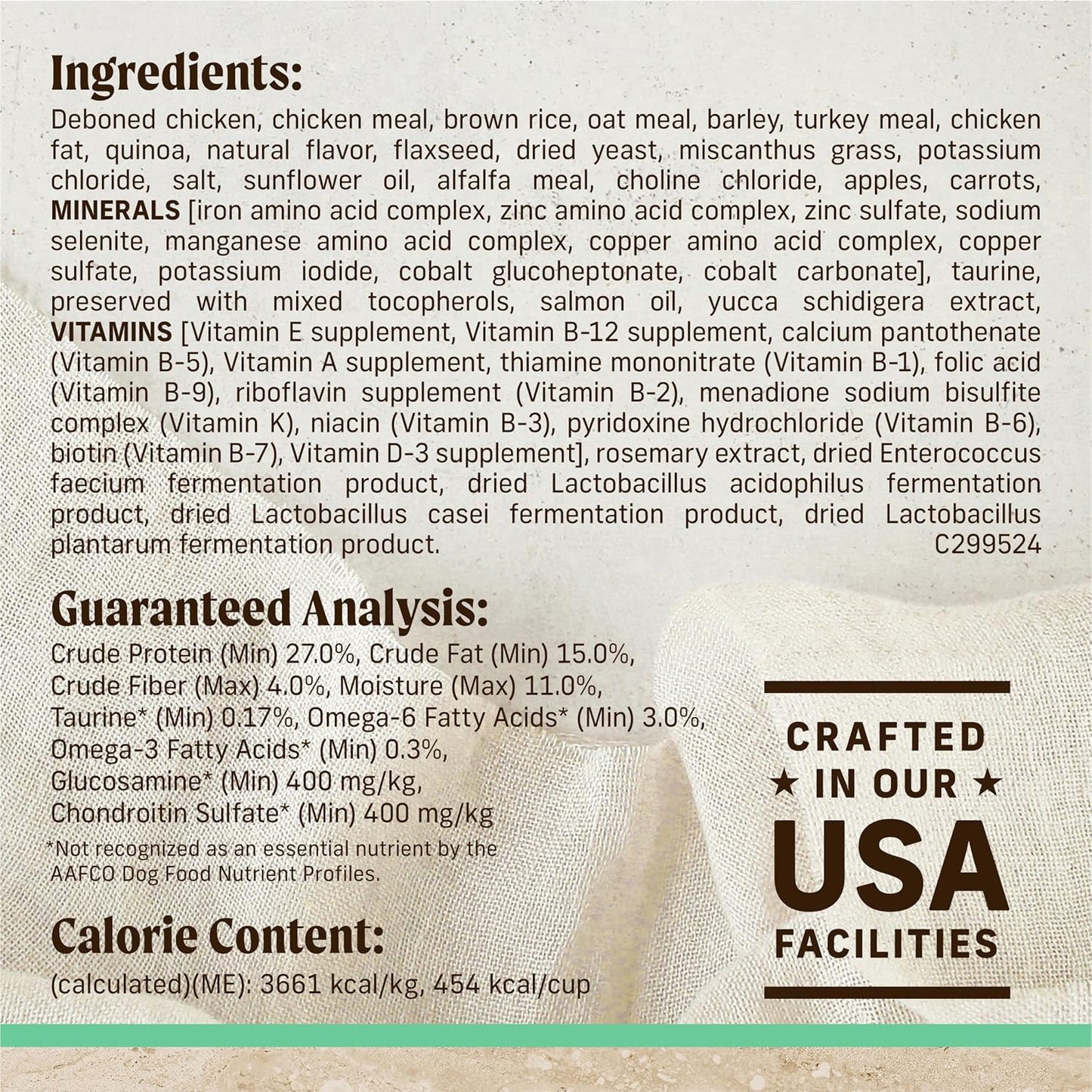 Merrick Healthy Grains Premium Dry Dog Food, Wholesome and Natural Dry Chicken Kibble, Senior Recipe - 25.0 lb. Bag