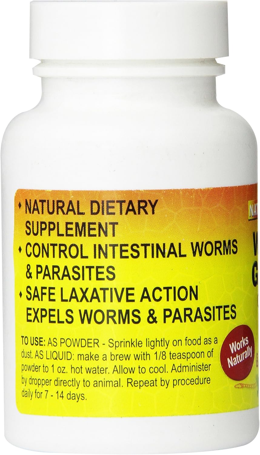 Nature Zone SNZ59321 Reptile Worm Guard Powder, 2-Ounce