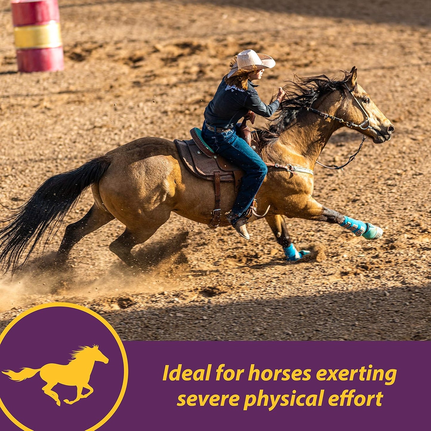 Farnam Horse Health Vita E & Selenium Crumbles Horse Vitamin Supplement, Supports optimal muscle health & antioxidant support, 3 lbs., 96 day supply