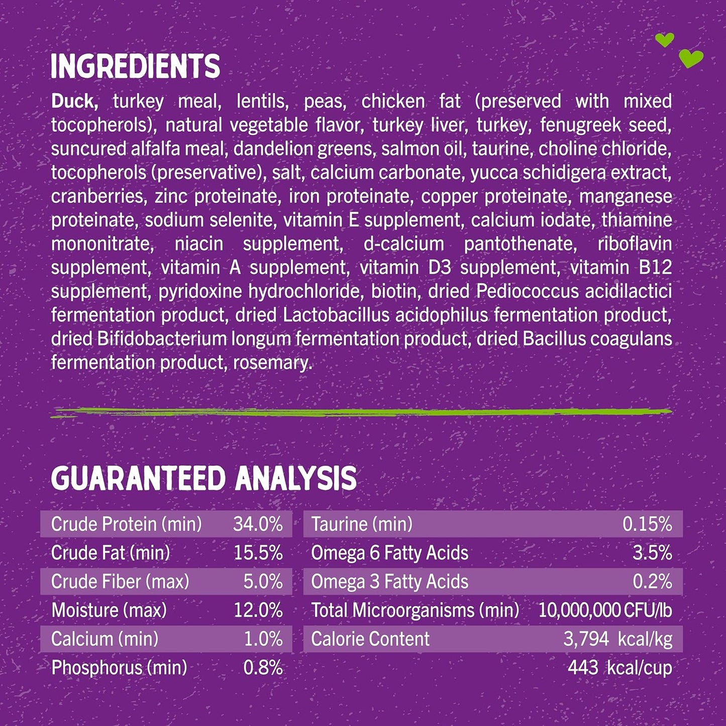Stella & Chewy's Raw Coated Cat Food - High Protein, Grain-Free Kibble with Cage-Free Duck - Premium Digestive Support with Probiotics - Natural Small Kibble - Perfect For Picky Eaters - 2.5 lb Bag