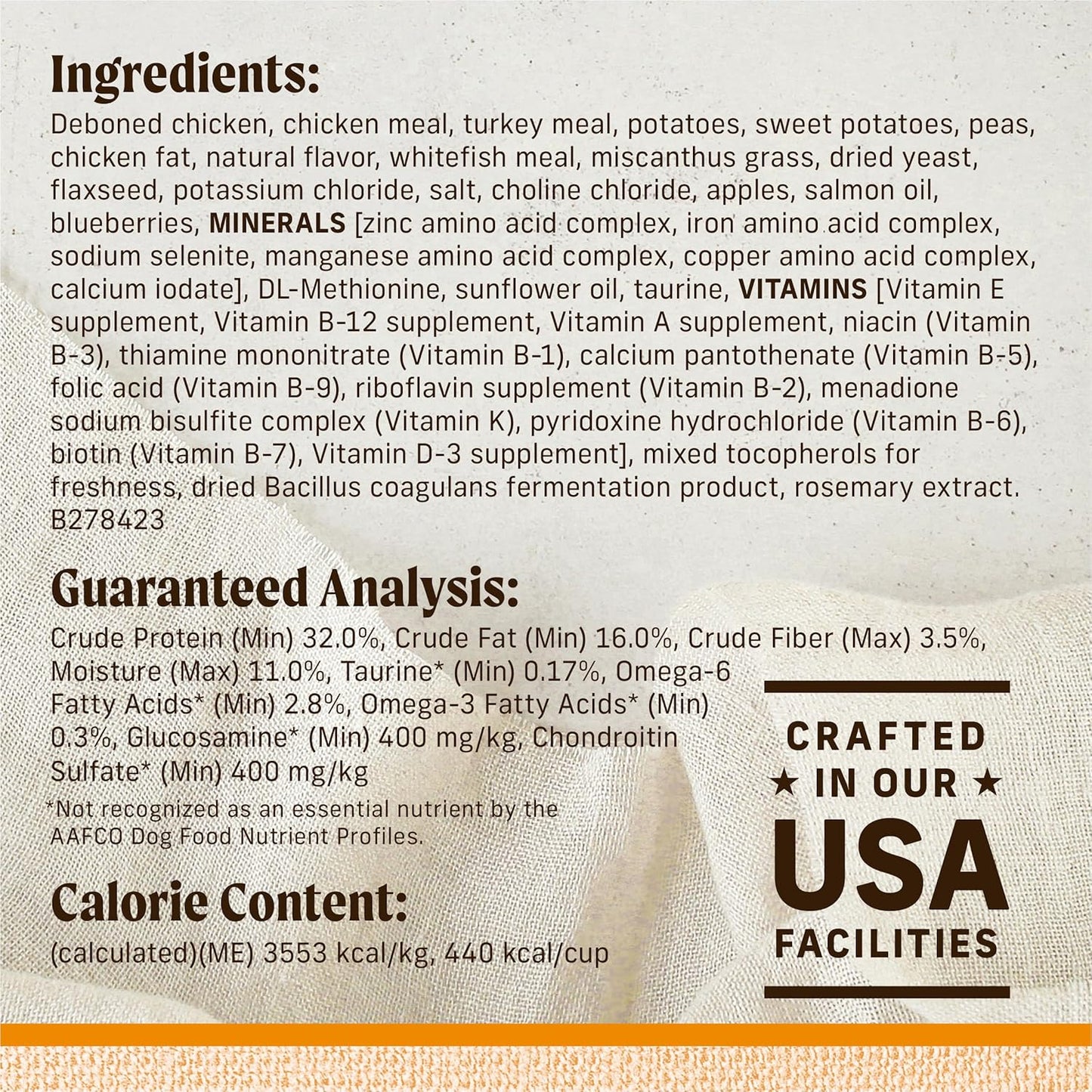 Merrick Lil’ Plates Premium Grain Free Dry Dog Food For Small Dogs, Real Chicken And Sweet Potato Kibble - 4.0 lb. Bag