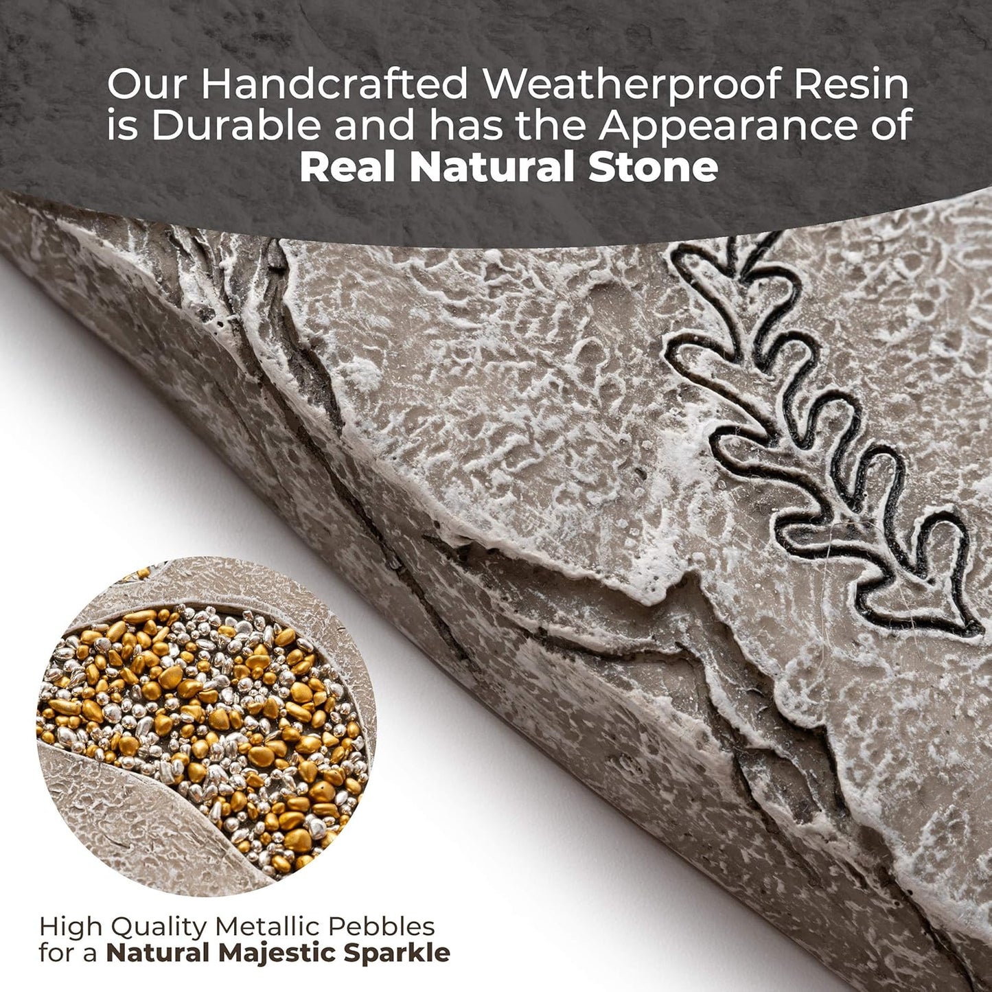 OBSI Dog Memorial Gifts for Loss of Dog Sympathy Gift - Rainbow Bridge Dog Memorial Stone for Remembrance Dog Passing Away Sympathy Gifts - Thoughtful Pet Loss Gifts - Gray