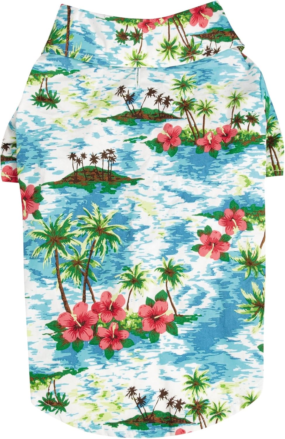 Casual Canine Pet Supplies Camp pet shirts, Blue, Small Medium US