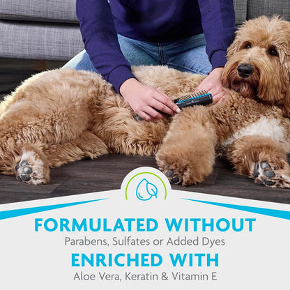 FURminator deTangling Leave-in Conditioner Spray, 8.5 Ounces, Lightly Scented, Gentle Ingredients Keep Coat and Skin Moisturized