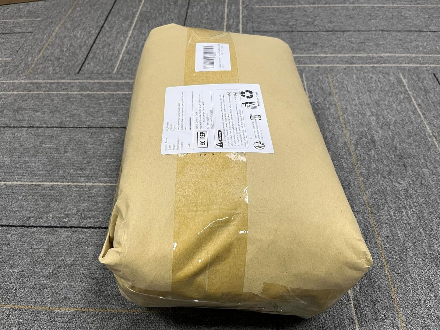 Dog Car Seat Up to 55lb,2 Clip-On Safety Adjustable Leashs Car Dog Bed for 2 Small Dogs,Fully Detachable and Washable Pet Car Seat with 2 Storage Pockets,Easy to Install(Black/Grey, Large)