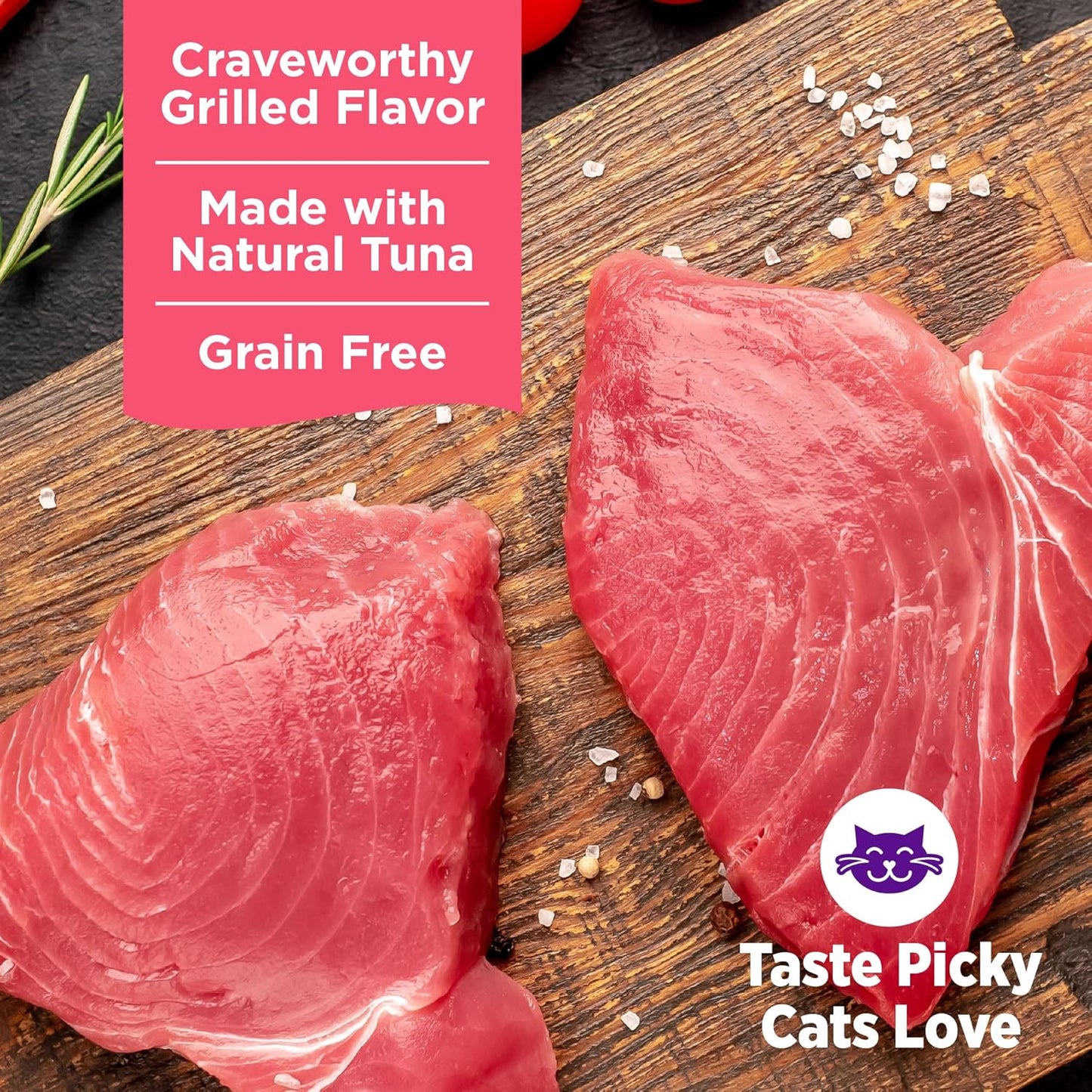 Wellness Complete Health Grilled, Adult Wet Cat Food, Natural, Protein-Rich, Grain-Free, Canned, 3 Ounce, 12 Pack, (Tuna, Mackerel & Shrimp Entrée Recipe)