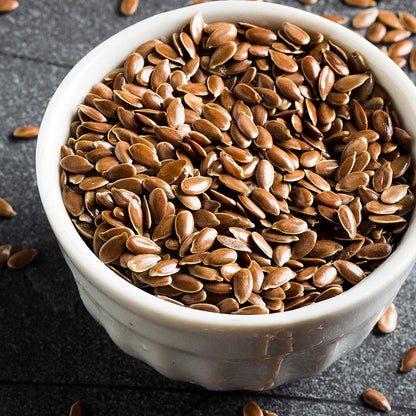 Horse Natural Treats with Superfoods and Real Fruit Pieces, No Sugar Added, Handmade in Italy - 1,54 LB (Linseed)