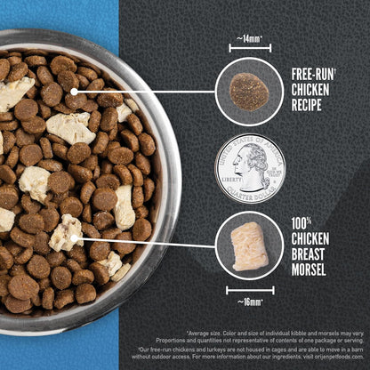 ORIJEN Wild Reserve Dry Dog Food Free-Run Chicken Recipe 20lb Bag