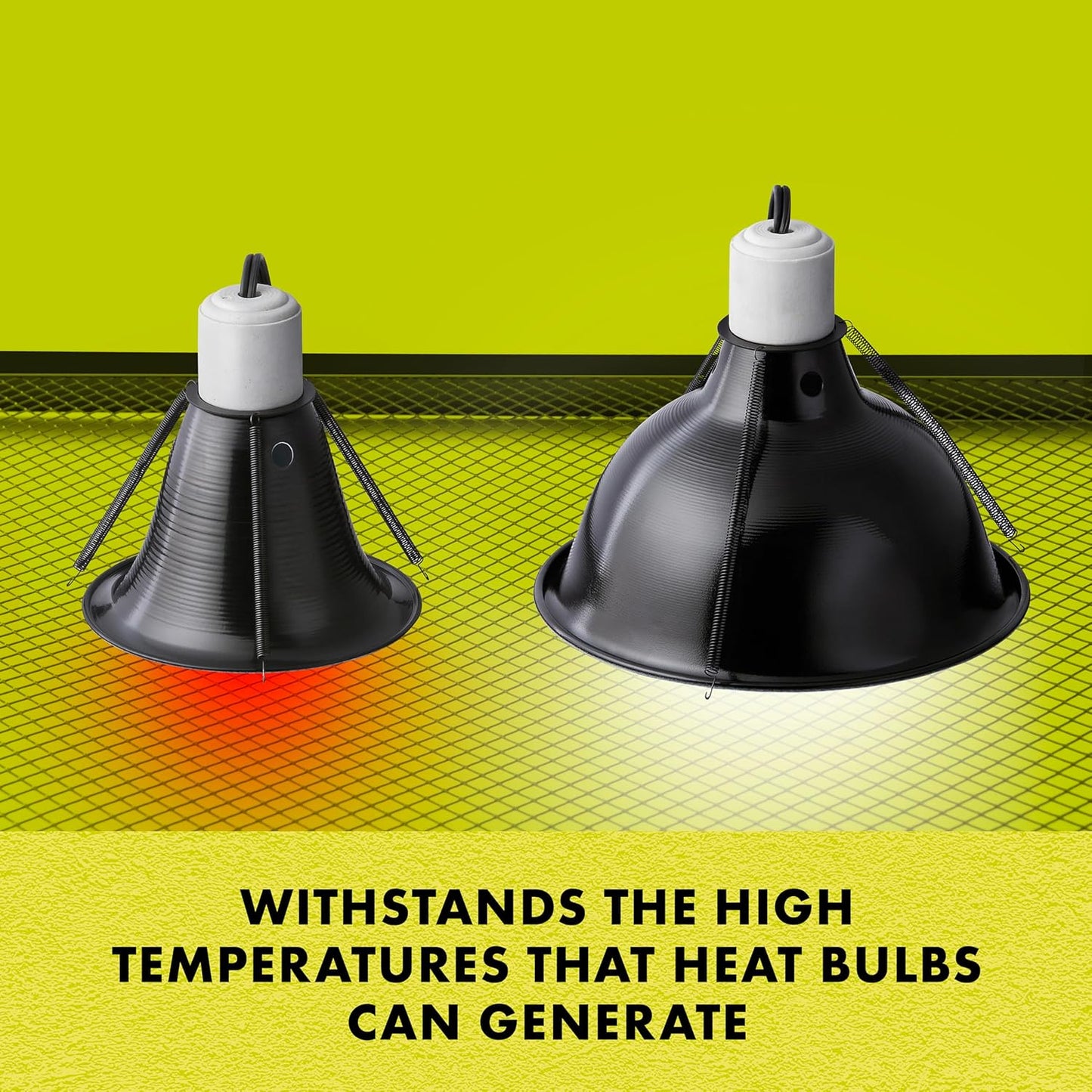 Zilla Fresh Air Screen Cover with Center Hinge, Secure and Durable Metal Mesh Cover for Reptile Terrariums, 48 x 13 inches