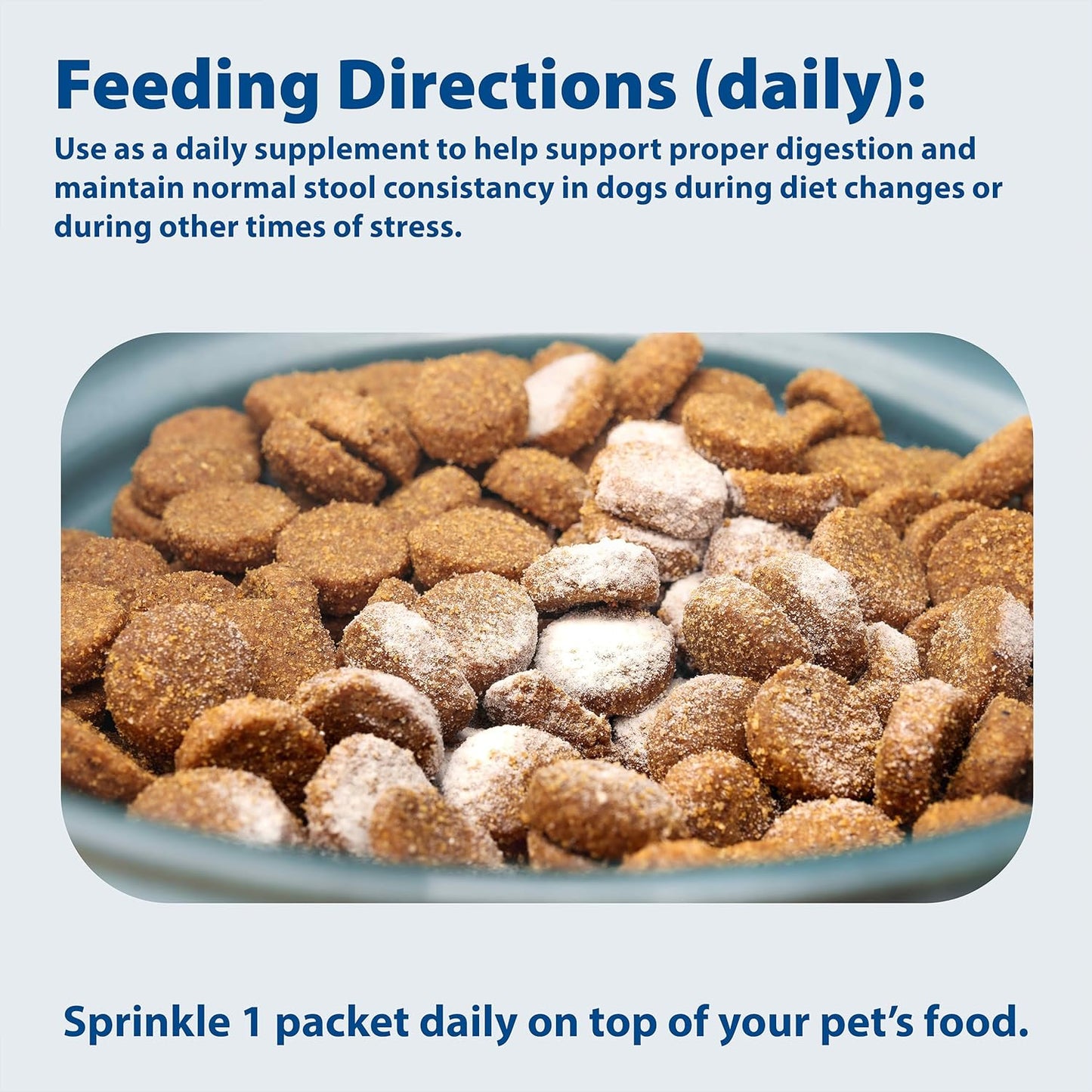 Probios Intelliflora for Dogs, Daily Probiotic Powder, Nutritional Supplement for Gut Health, Digestion & Immune Support, 30 sachets (Pack of 2)